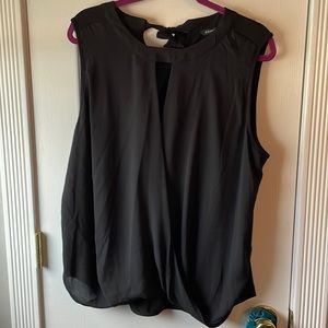 black 41 hawthorne sleeveless blouse . Never worn no tags